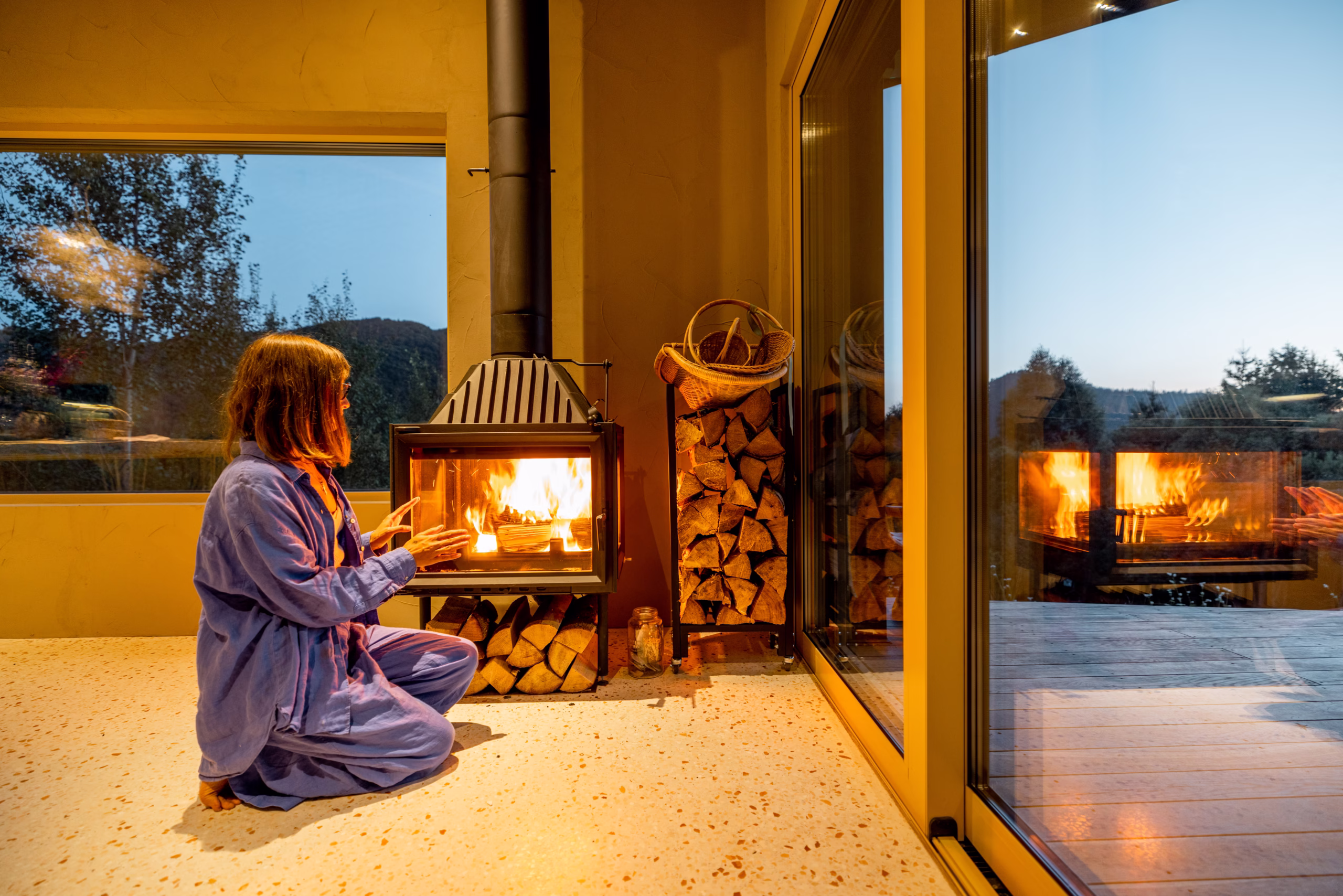Warm Hearth Moment