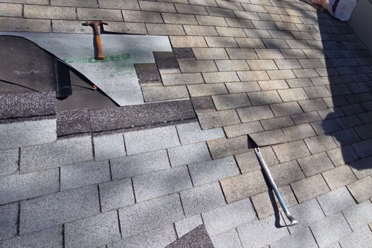 Roof vent installetion