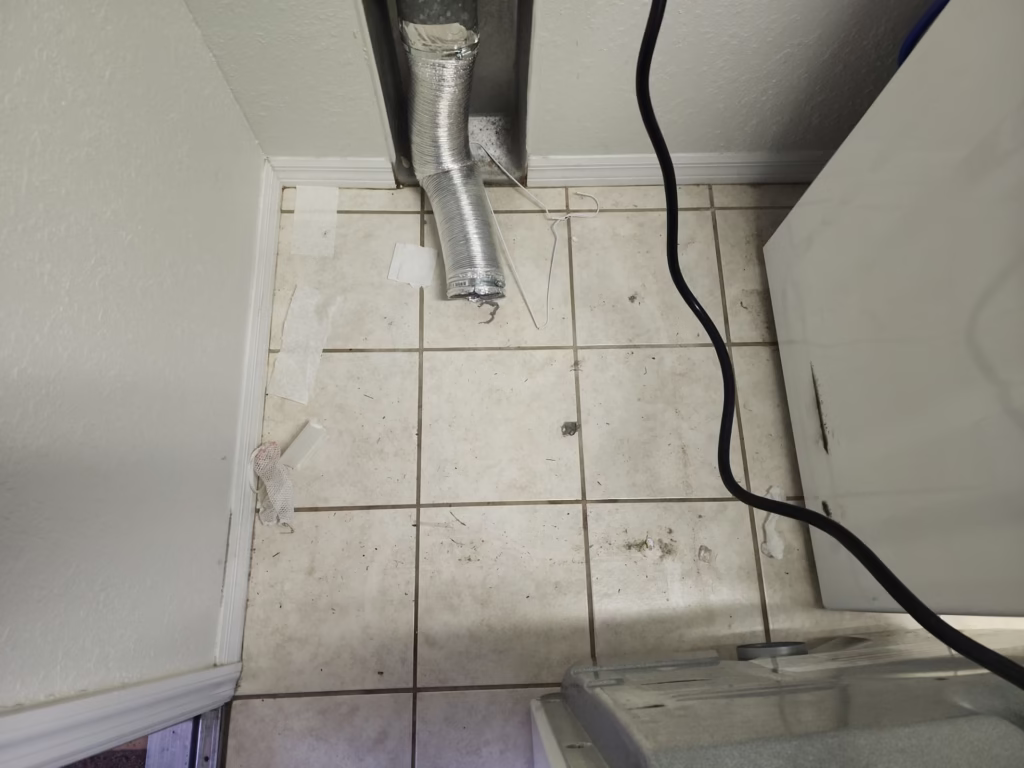 clean Ventilation pipe