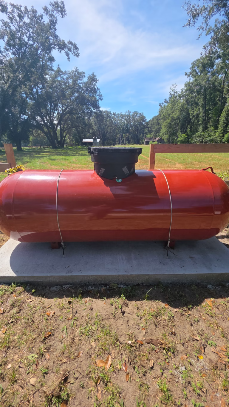 gas slander installation