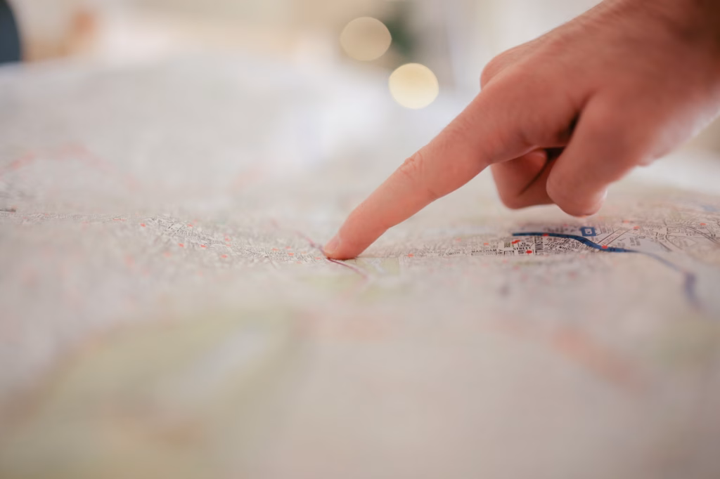 map of Hernando and Citrus County service area for fireplace repair