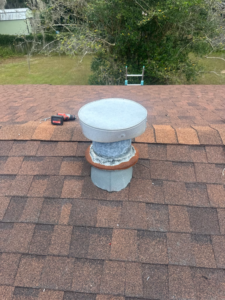 certified technician inspecting flue during chimney relining sewalls point service